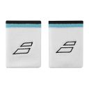 Babolat Terry Jumbo Wristband 2x White / Estate Blue